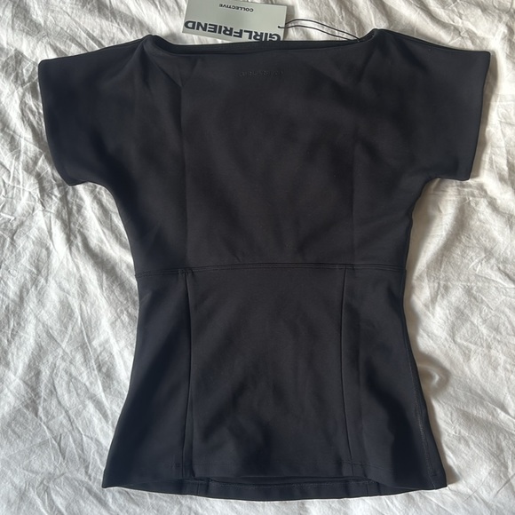 NWT Girlfriend Collective Route Bea Baby Tee - Picture 4 of 5